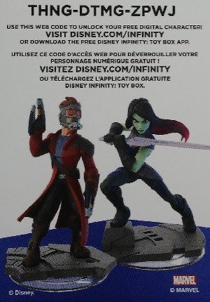 SkyBox Disney Infinity 2.0 Play Sets  Guardians of the Galaxy (Star-Lord/Gamora)