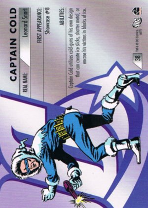 Rittenhouse Archives DC Legacy Gold Parallel Card 38 Captain Cold