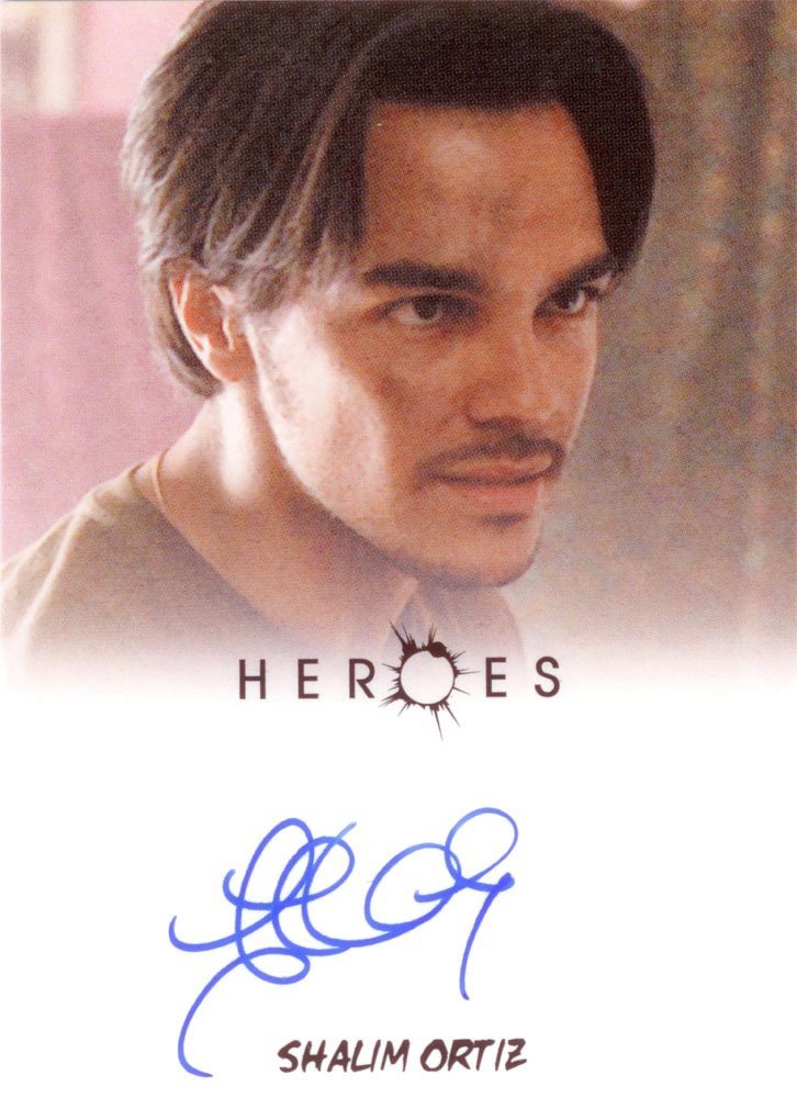 Rittenhouse Archives Heroes Archives Autograph Card  Shalim Ortiz as Alejandro Herrera