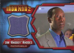 Upper Deck Iron Man 2 Memorabilia Card IMC-7 Jim Rhodey Rhodes 