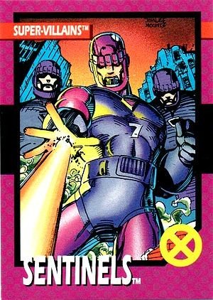 Impel X-Men Series I Base Card 47 Sentinels