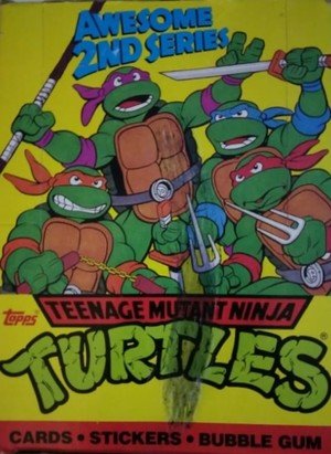 Topps Teenage Mutant Ninja Turtles Series 2   Unopened Box