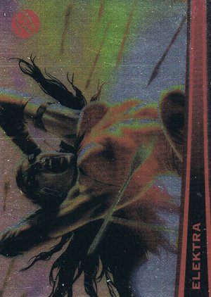 Rittenhouse Archives Marvel Dangerous Divas Parallel Card 31 Elektra
