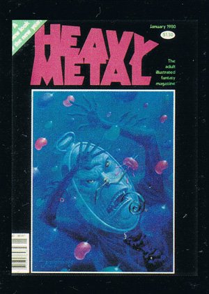 Comic Images Heavy Metal Base Card 25 January, 1980