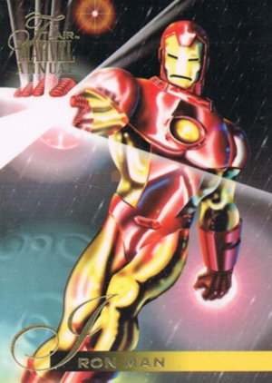 Fleer Marvel Annual Flair '95 Base Card 133 Iron Man