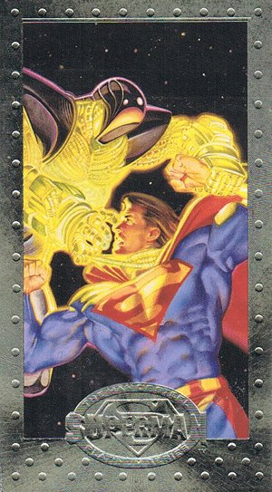 SkyBox Superman: The Man of Steel - Premium Edition Base Card 88 Conduit Means Power!