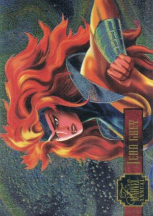 Fleer Marvel Annual Flair '95 PowerBlast Card 7 Jean Grey