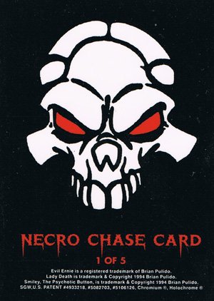 Krome Productions Lady Death All-Chromium NecroChrome Card 1 Steven Hughes