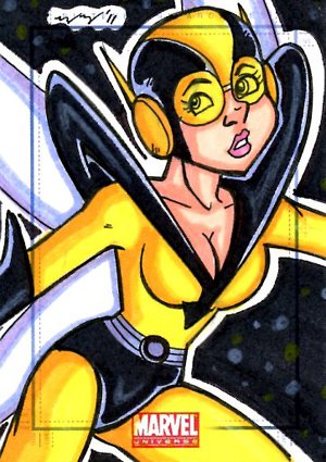 Rittenhouse Archives Marvel Universe Sketch Card  Mary Bellamy