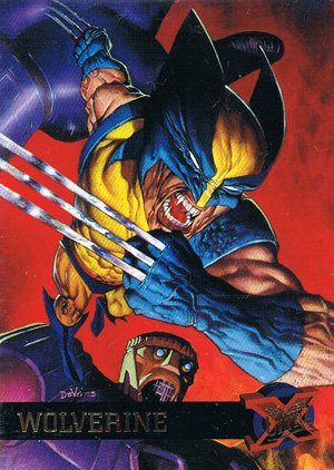 Fleer X-Men '95 Fleer Ultra Base Card 52 Wolverine
