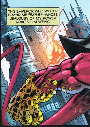 Upper Deck The Avengers: Kree-Skrull Wars Untold Tales: Power 4-2 