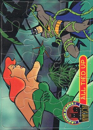 Fleer/Skybox Batman & Robin: Action Packs Puzzle Card Pz1 All Tied Up