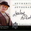 Lesley Nicol Autograph Card