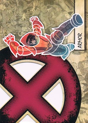 Upper Deck Marvel Beginnings Die Cut X-Men Card X-2 Armor