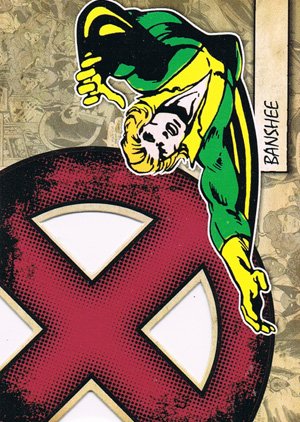 Upper Deck Marvel Beginnings Die Cut X-Men Card X-3 Banshee