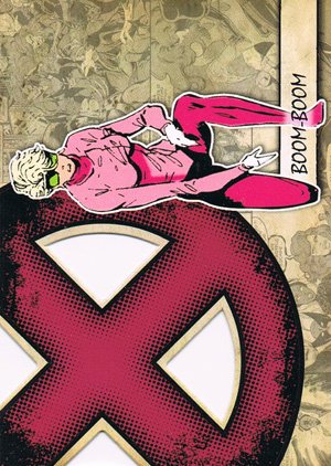 Upper Deck Marvel Beginnings Die Cut X-Men Card X-6 Boom-Boom