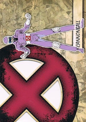 Upper Deck Marvel Beginnings Die Cut X-Men Card X-8 Cannonball