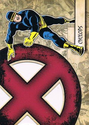 Upper Deck Marvel Beginnings Die Cut X-Men Card X-12 Cyclops