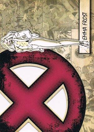 Upper Deck Marvel Beginnings Die Cut X-Men Card X-17 Emma Frost