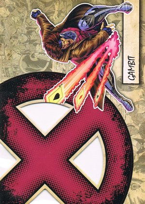Upper Deck Marvel Beginnings Die Cut X-Men Card X-19 Gambit