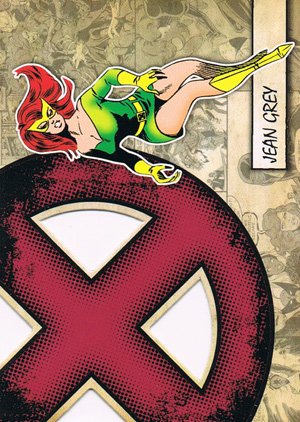 Upper Deck Marvel Beginnings Die Cut X-Men Card X-24 Jean Grey