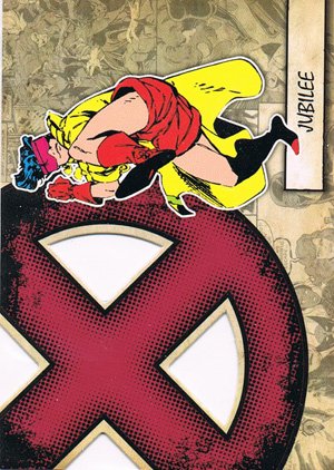 Upper Deck Marvel Beginnings Die Cut X-Men Card X-25 Jubilee