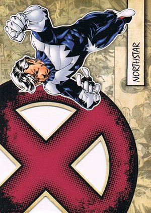 Upper Deck Marvel Beginnings Die Cut X-Men Card X-33 Northstar