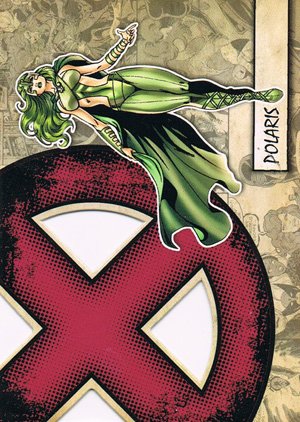 Upper Deck Marvel Beginnings Die Cut X-Men Card X-35 Polaris