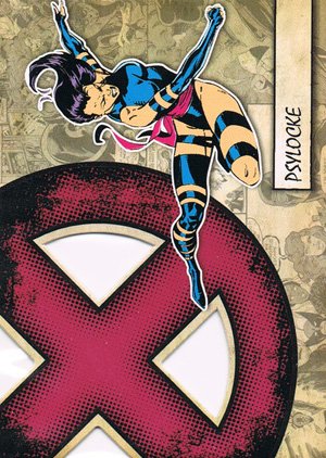 Upper Deck Marvel Beginnings Die Cut X-Men Card X-37 Psylocke