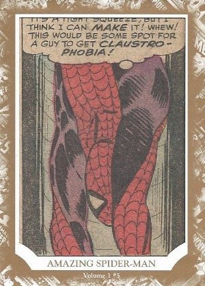 Upper Deck Marvel Beginnings Series II Ultimate Focus Panel Card UM-9 The Amazing Spider-Man #5