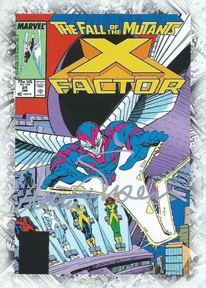 Upper Deck Marvel Beginnings Series II Break Through Autograph Card B-74 X-Factor #24