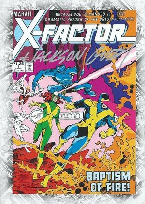 Upper Deck Marvel Beginnings Series II Break Through Autograph Card B-67 X-Factor #1