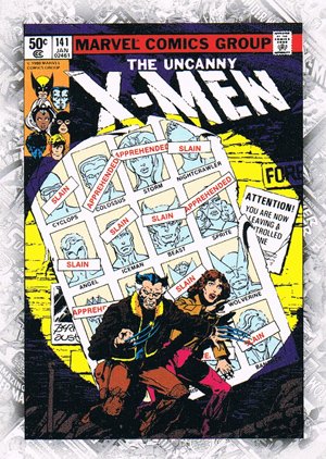 Upper Deck Marvel Beginnings Break Through Card B-9 X-Men Vol. 1 #141