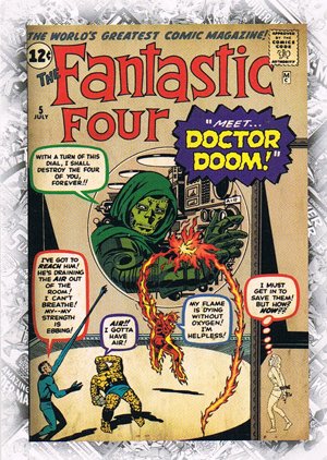 Upper Deck Marvel Beginnings Break Through Card B-10 The Fantastic Four Vol. 1 #5