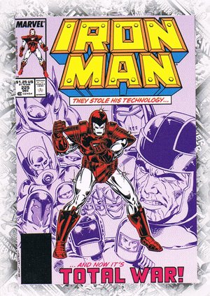 Upper Deck Marvel Beginnings Break Through Card B-19 Iron Man Vol. 1 #225