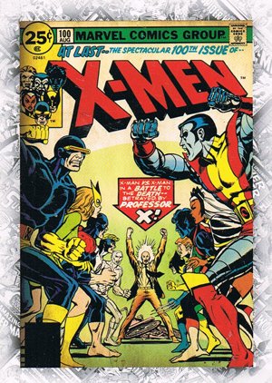 Upper Deck Marvel Beginnings Break Through Card B-21 X-Men Vol. 1 #100