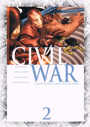 Upper Deck Marvel Beginnings Break Through Card B-38 Civil War #2