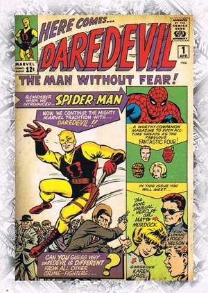 Upper Deck Marvel Beginnings Break Through Card B-41 Daredevil Vol. 1 #1
