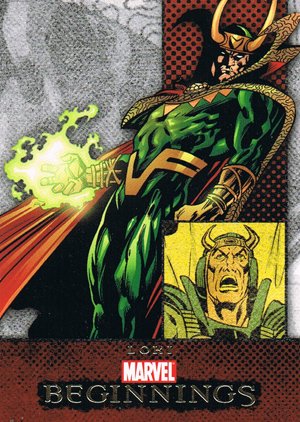 Upper Deck Marvel Beginnings Base Card 32 Loki