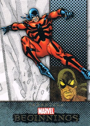 Upper Deck Marvel Beginnings Base Card 82 Tarantula