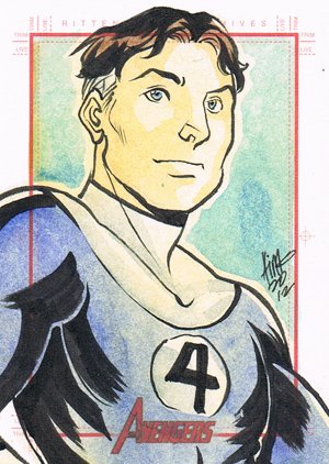 Rittenhouse Archives Marvel Greatest Heroes Sketch Card  Irma Ahmed