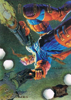 Fleer X-Men '95 Fleer Ultra Hunters & Stalkers Card 2 Cable