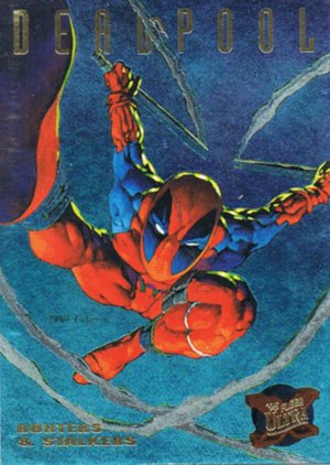 Fleer X-Men '95 Fleer Ultra Hunters & Stalkers Card 3 Deadpool