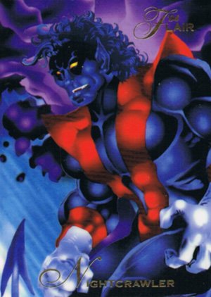 Fleer Marvel Annual Flair '94 Base Card 54 Nightcrawler