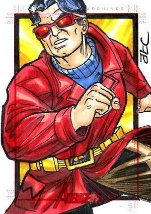 Rittenhouse Archives Marvel Greatest Heroes Sketch Card  Adam Cleveland