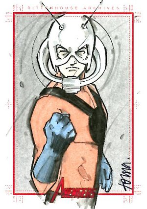 Rittenhouse Archives Marvel Greatest Heroes Sketch Card  Andre Toma