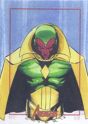 Rittenhouse Archives Marvel Greatest Heroes Sketch Card  Ashton Roy Cover