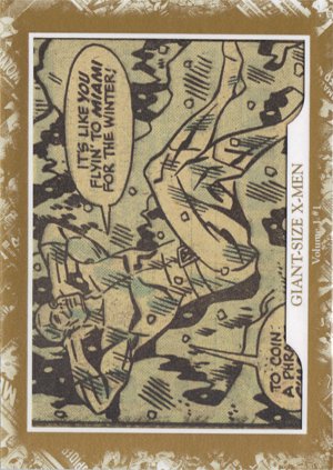 Upper Deck Marvel Beginnings Series II Ultimate Focus Panel Card UM-20 Giant Sized X-men #1