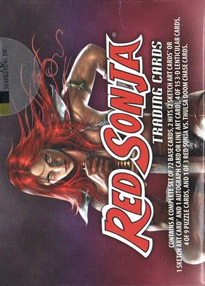 Breygent Marketing Red Sonja   Unopened Box