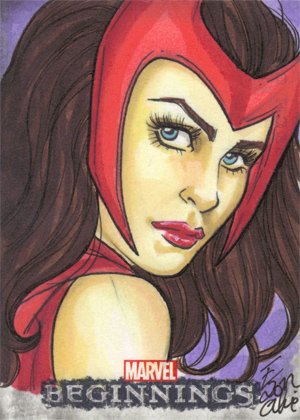 Upper Deck Marvel Beginnings Series II Sketch Card  Elfie Lebouleux